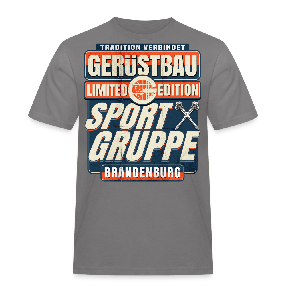 Sportgruppe Brandenburg Gerüstbauer T-Shirt - Grau