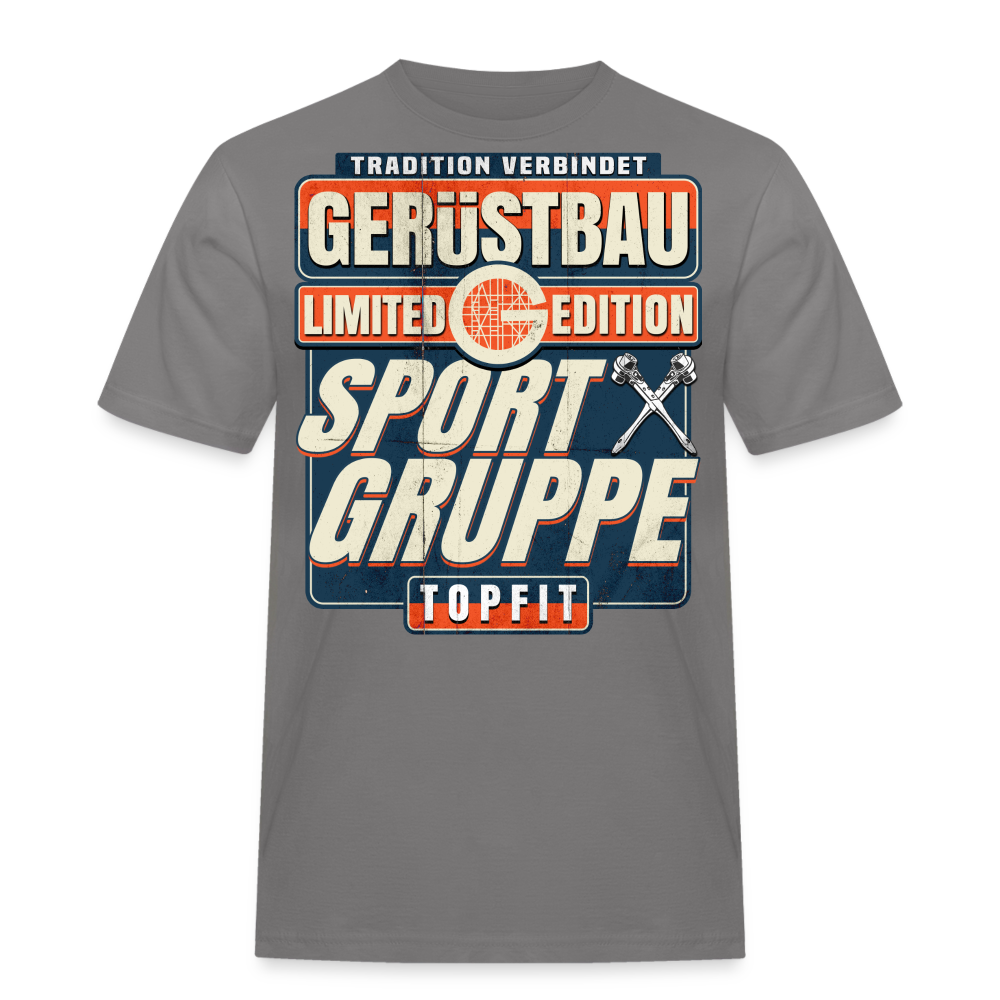 Sportgruppe TOPFIT Gerüstbauer T-Shirt - Grau