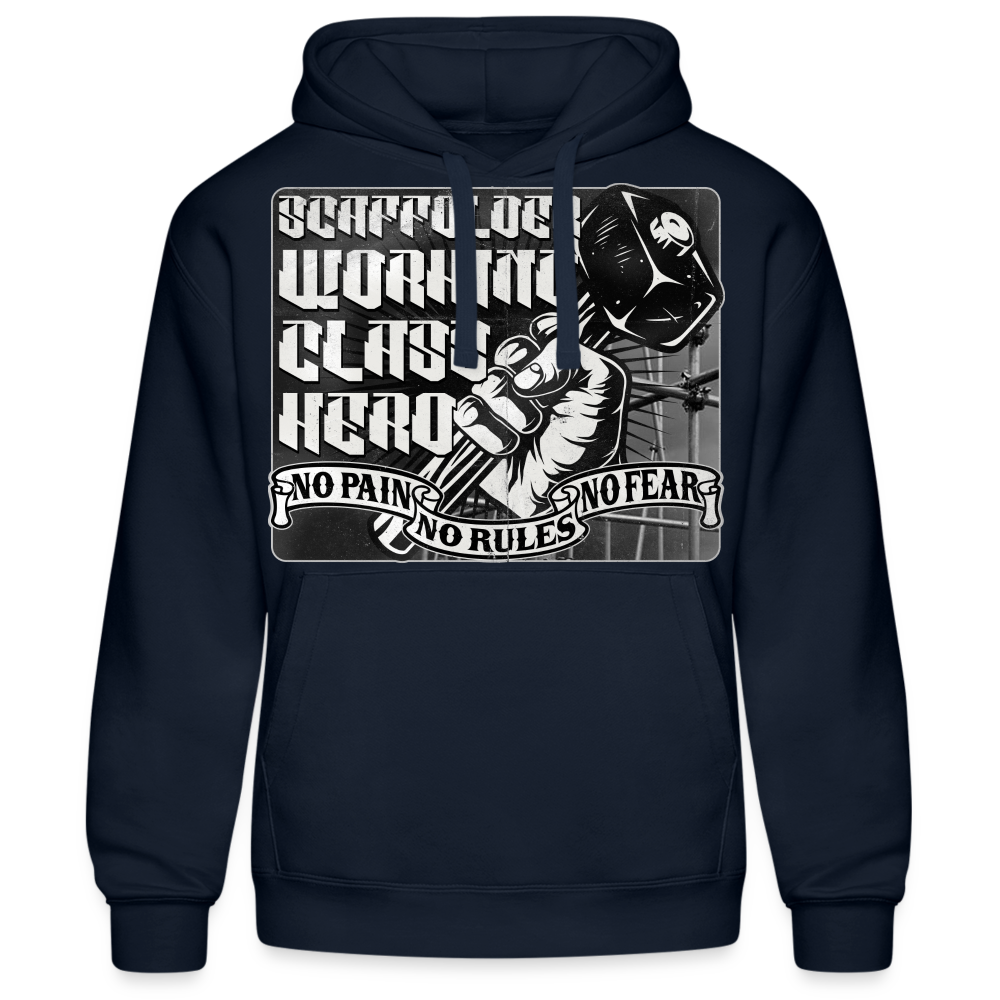 Working Class Hero - Gerüstbauer Hoodie - Navy