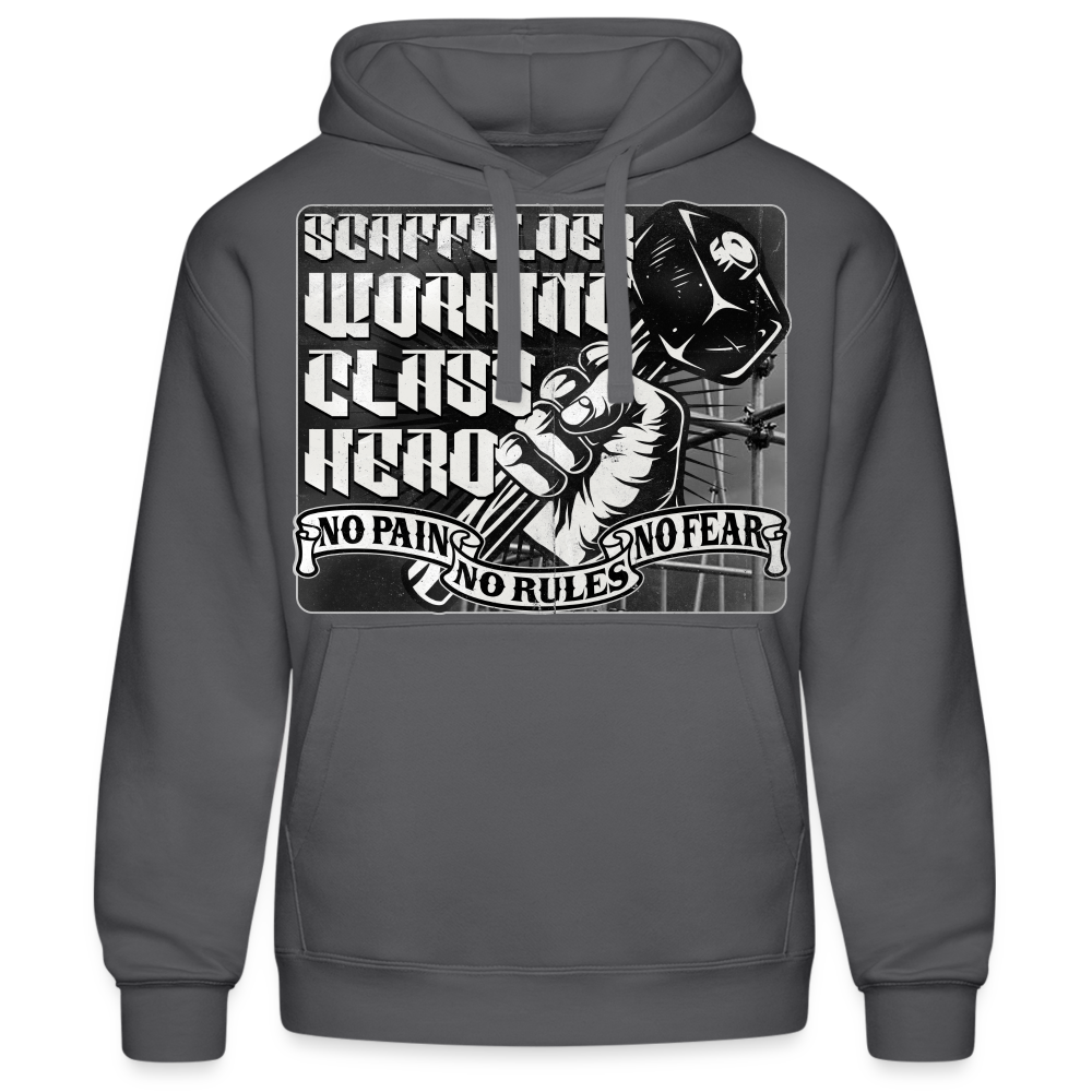 Working Class Hero - Gerüstbauer Hoodie - Grau