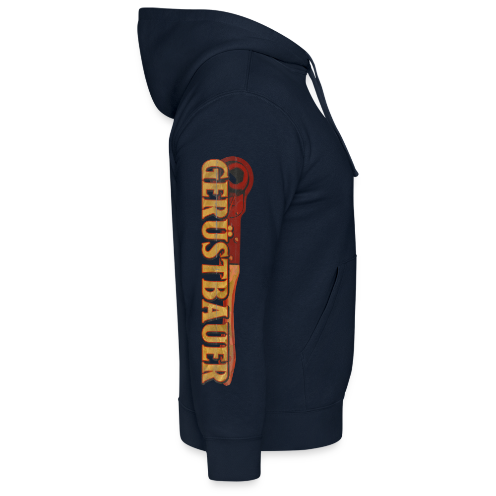 Handwerk mit Tradition Gerüstbauer Fullprint Hoodie - Navy