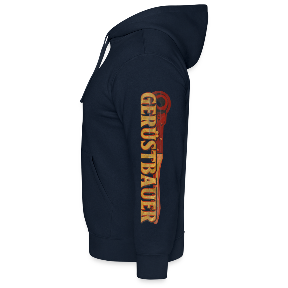 Handwerk mit Tradition Gerüstbauer Fullprint Hoodie - Navy