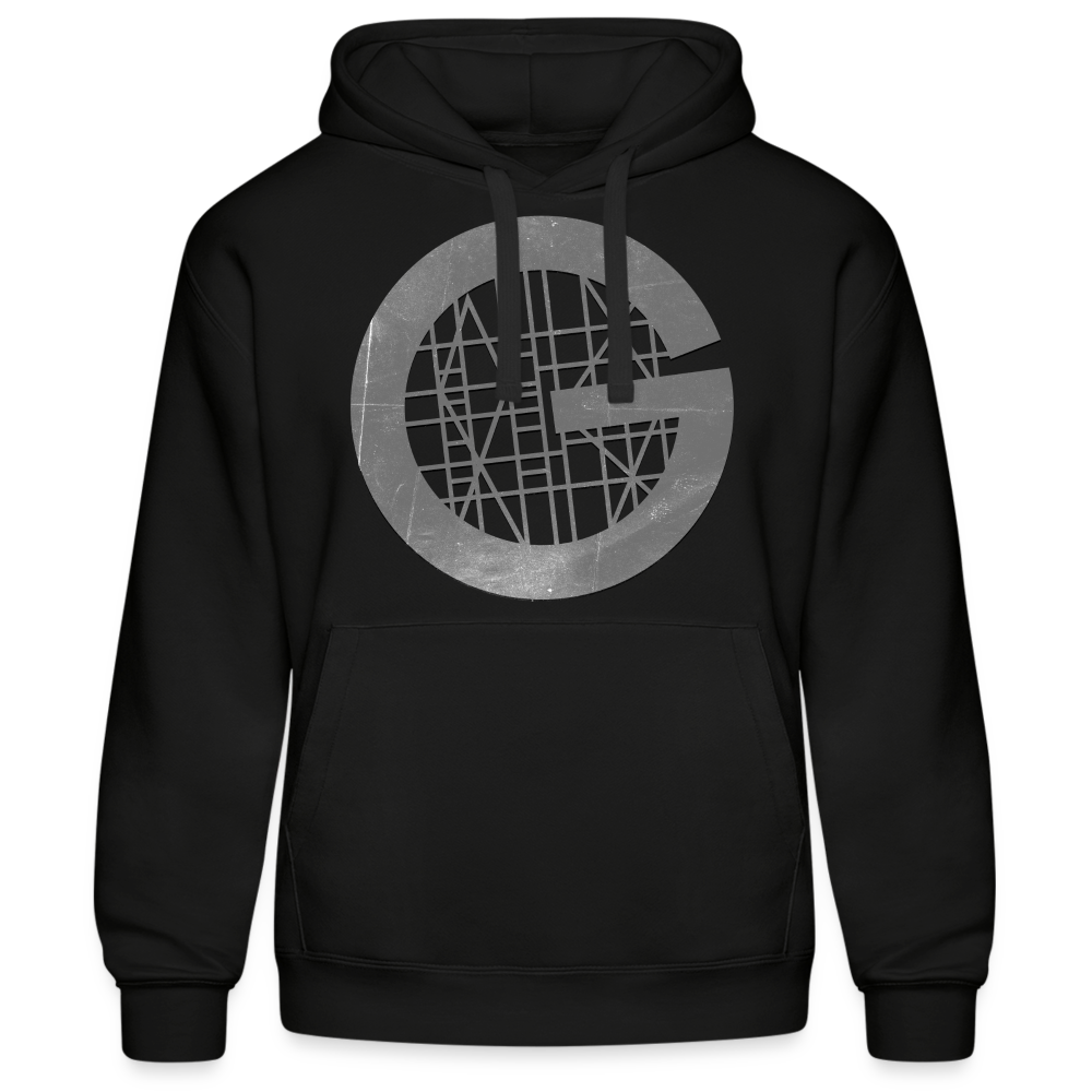 Achtung Gerüstbauer Fullprint Hoodie - Schwarz