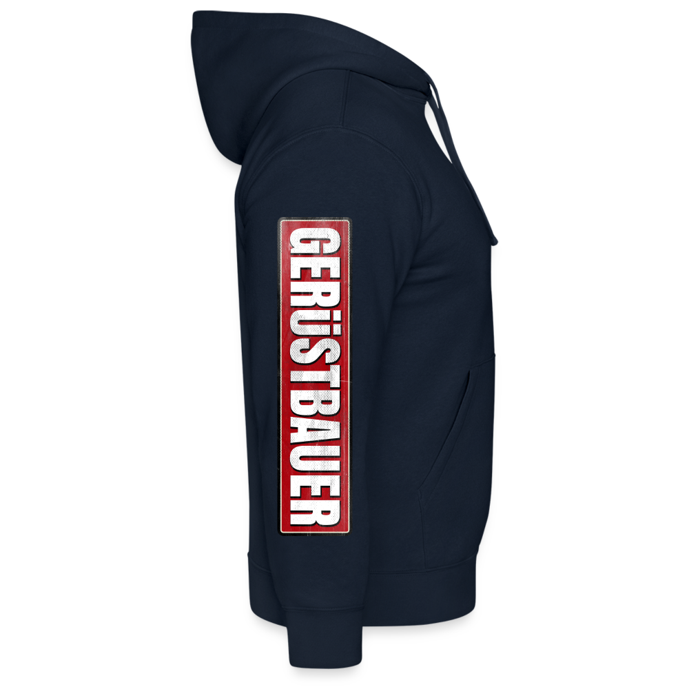 Achtung Gerüstbauer Fullprint Hoodie - Navy