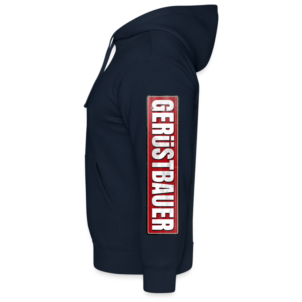 Achtung Gerüstbauer Fullprint Hoodie - Navy