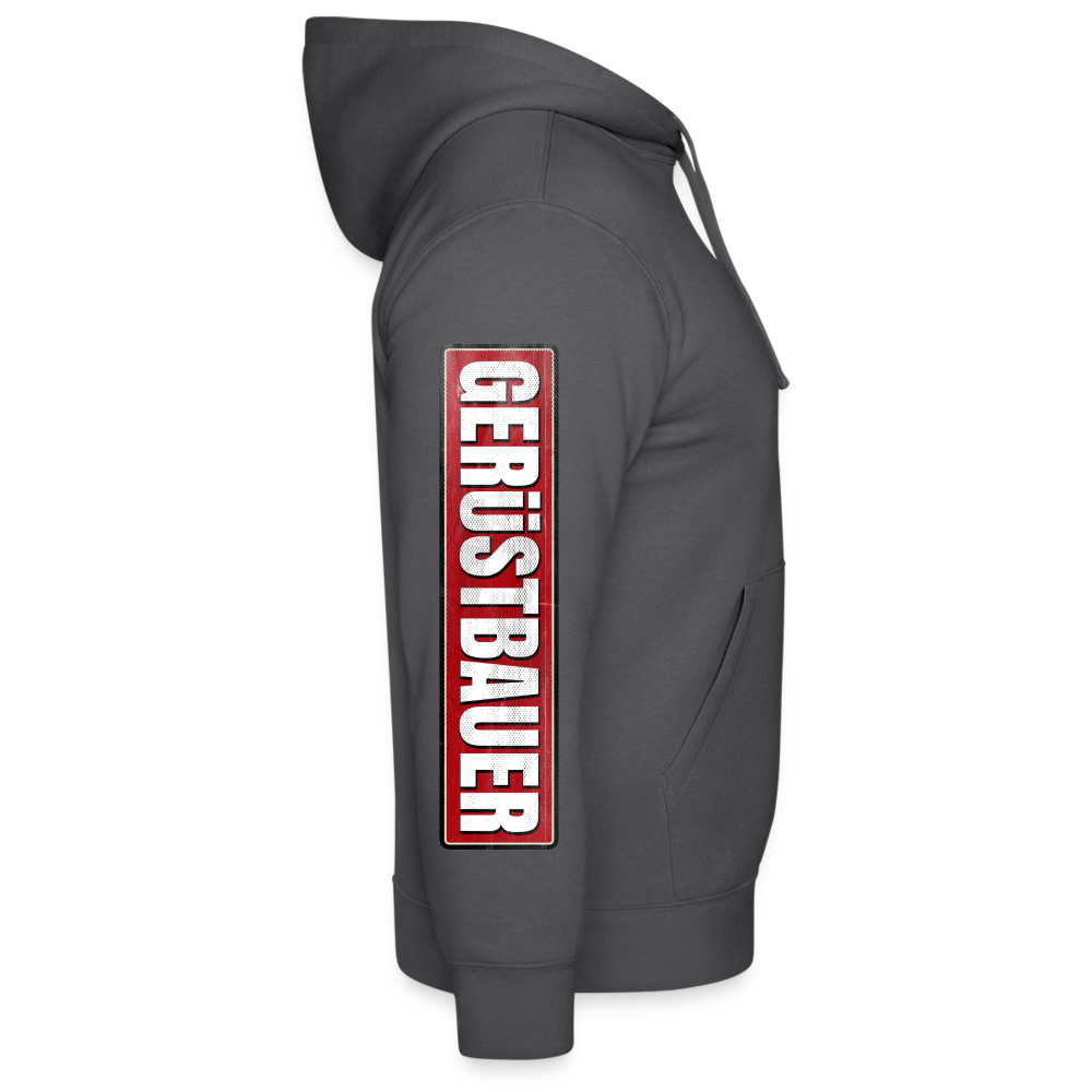 Achtung Gerüstbauer Fullprint Hoodie - Grau