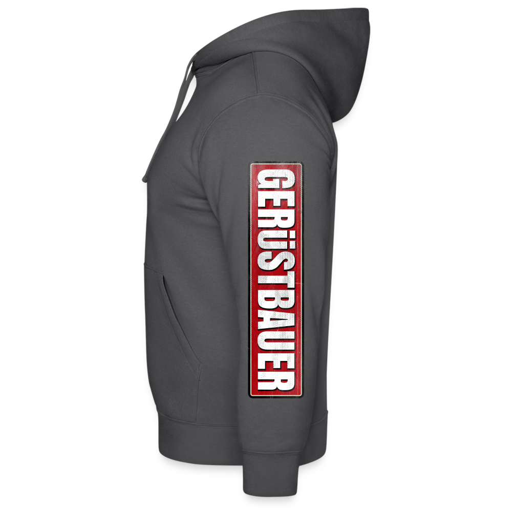 Achtung Gerüstbauer Fullprint Hoodie - Grau