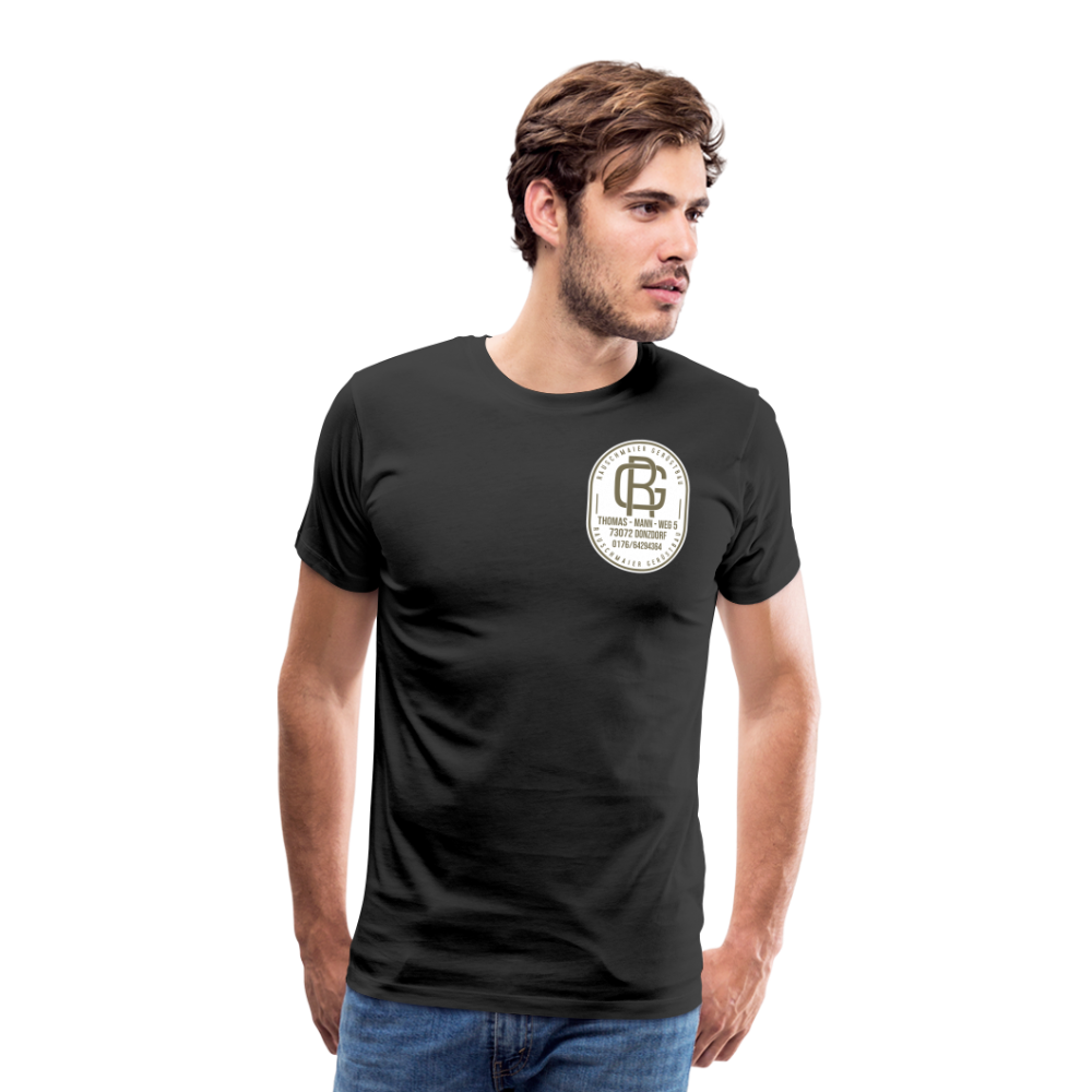Männer Premium T-Shirt - Schwarz