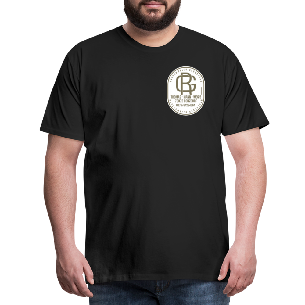 Männer Premium T-Shirt - Schwarz