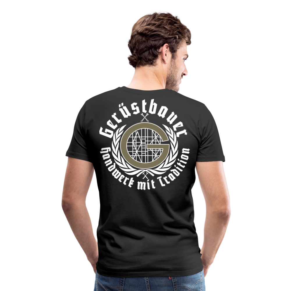 Männer Premium T-Shirt - Schwarz