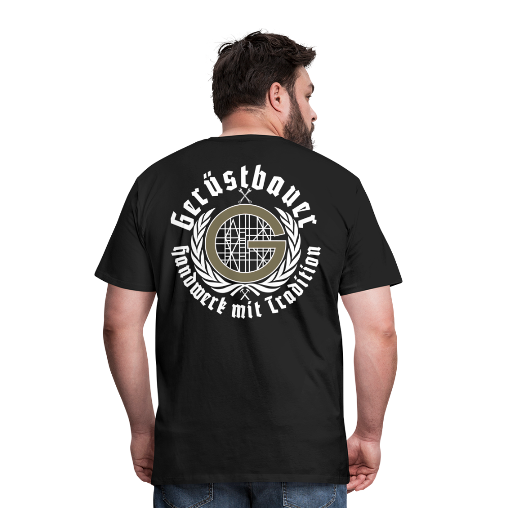 Männer Premium T-Shirt - Schwarz