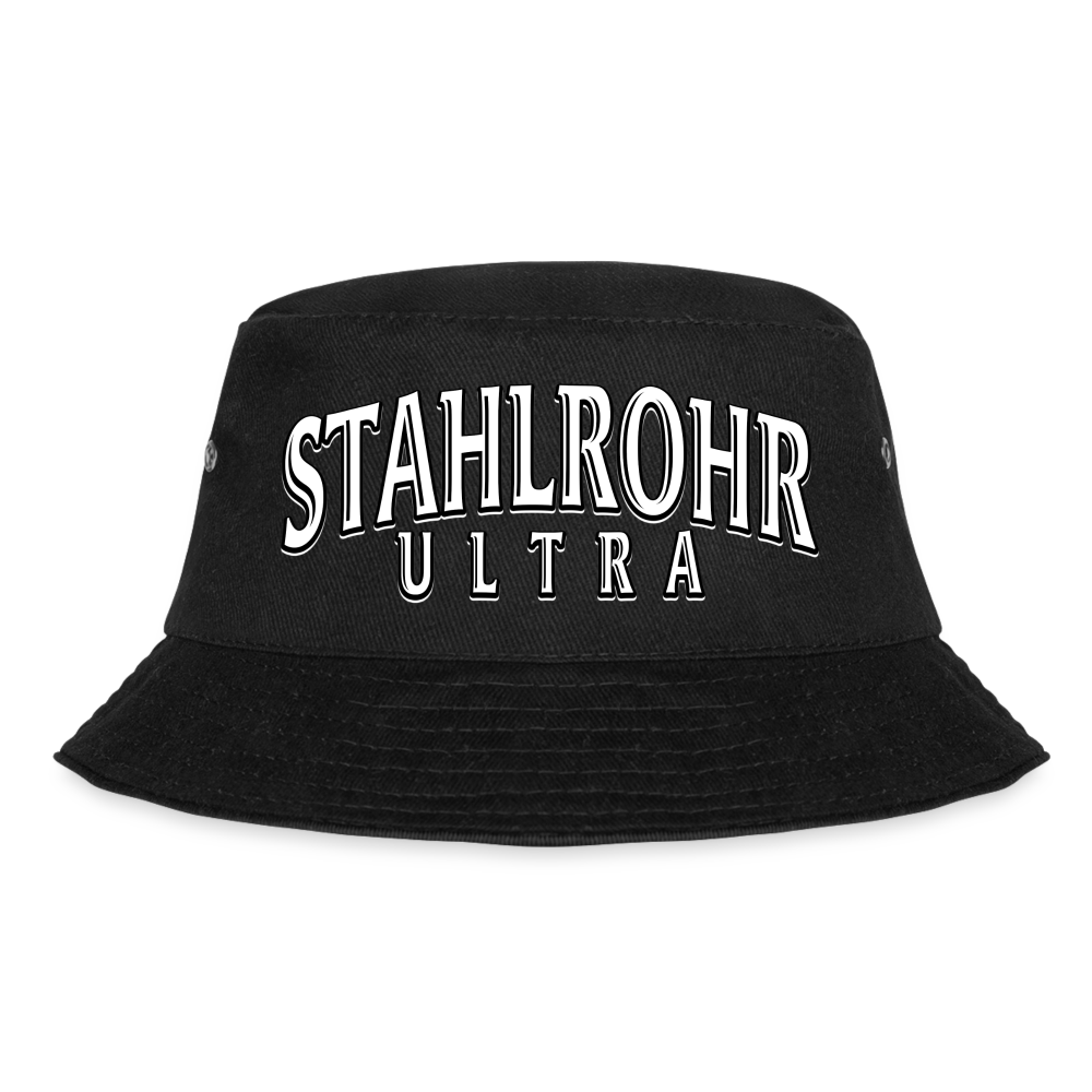 Stahlrohr Ultra - Bucket Hat - Schwarz