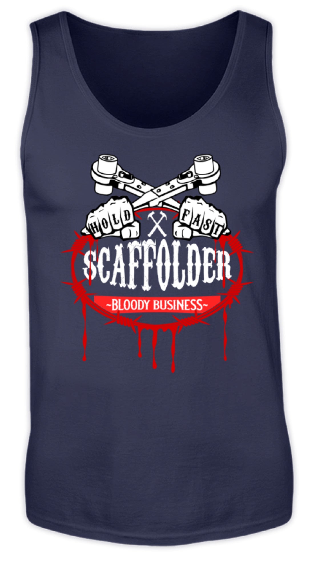 Scaffolder  - Herren Tanktop €19.95 Gerüstbauer - Shop >>