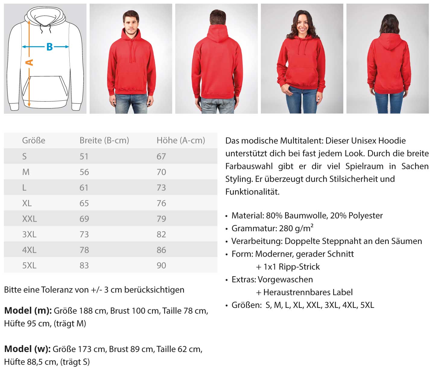 Gerüstbauer Saarland  - Unisex Kapuzenpullover Hoodie €34.95 Gerüstbauer - Shop >>