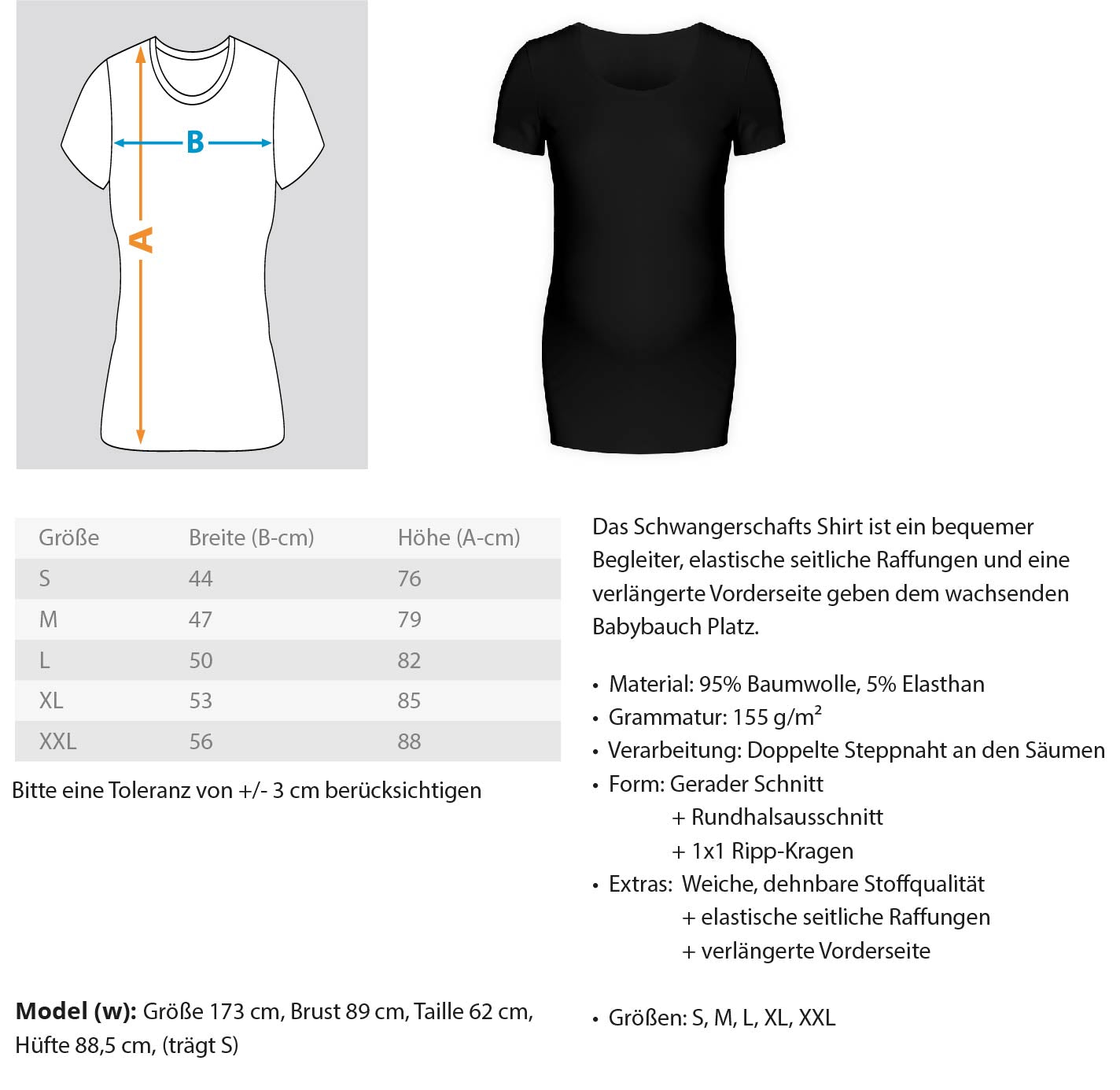 Girl Power  - Schwangerschafts Shirt €29.95 Gerüstbauer - Shop >>