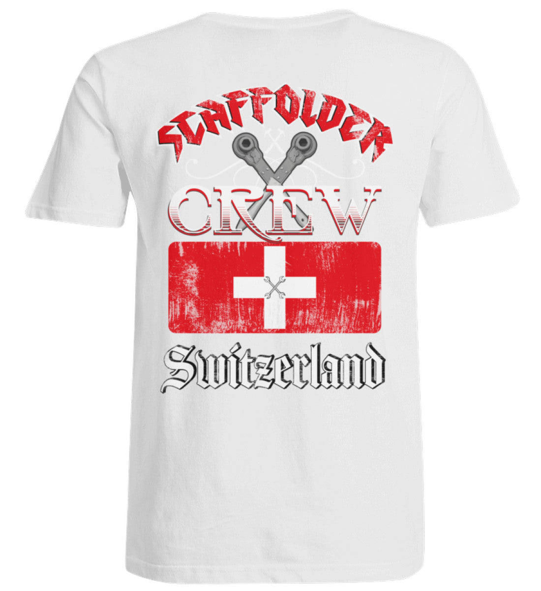 Scaffolder Crew Switzerland  Übergrößenshirt €26.95 Gerüstbauer - Shop >>