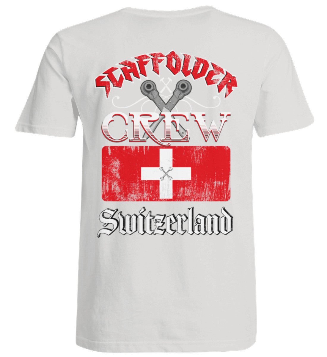 Scaffolder Crew Switzerland  Übergrößenshirt €26.95 Gerüstbauer - Shop >>