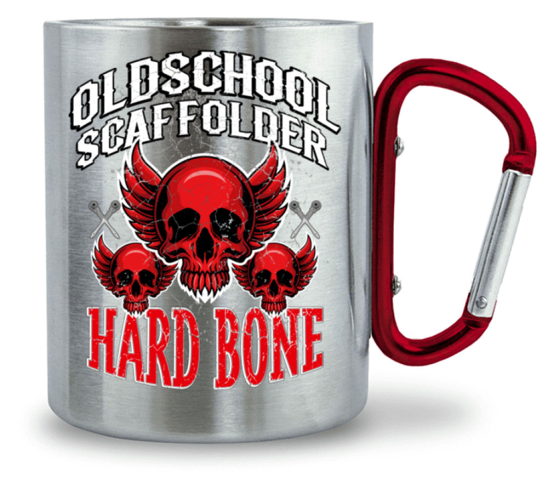 Hard Bone - Edelstahltasse mit Karabinergriff €19.95 Gerüstbauer - Shop >>