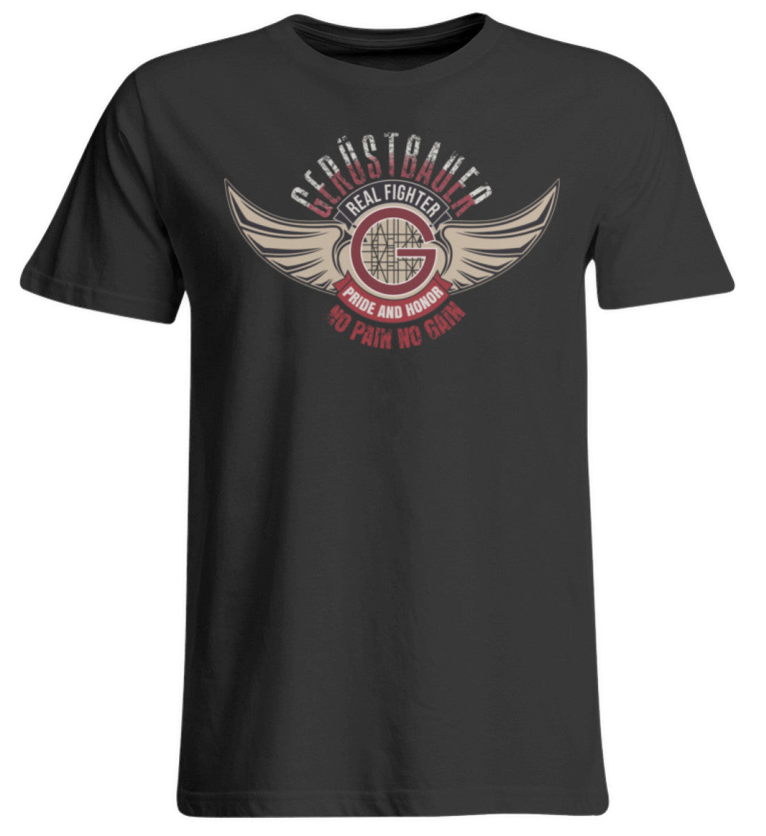 Gerüstbauer REAL FIGHTER  - Übergrößenshirt €24.95 Gerüstbauer - Shop >>