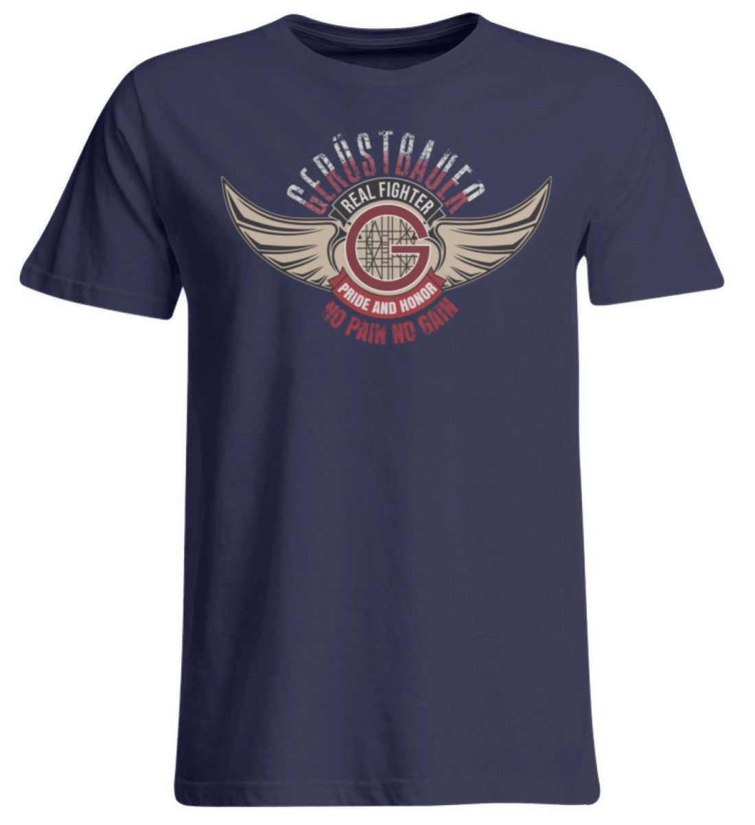 Gerüstbauer REAL FIGHTER  - Übergrößenshirt €24.95 Gerüstbauer - Shop >>
