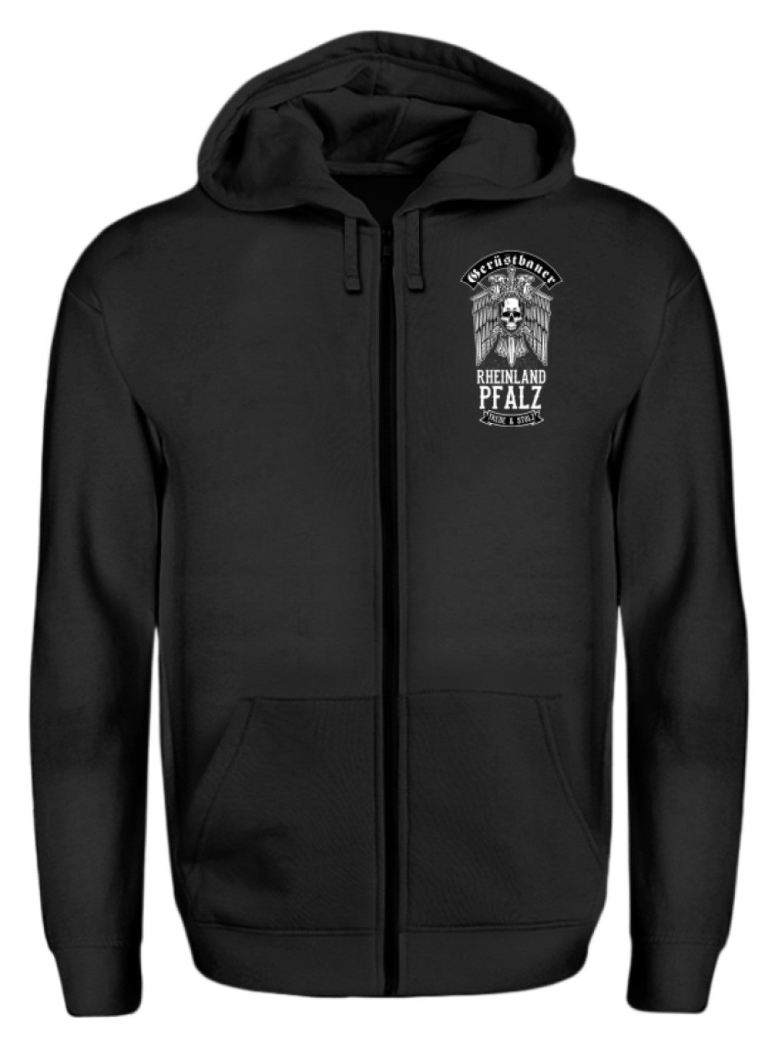 Gerüstbauer Rheinland Pfalz  - Zip-Hoodie €44.95 Gerüstbauer - Shop >>