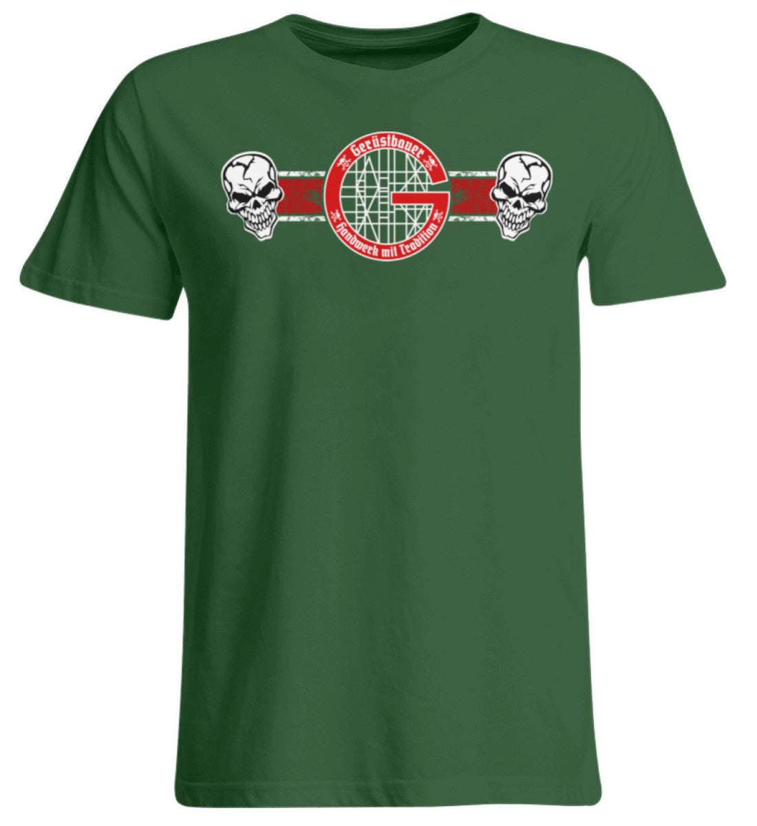 Gerüstbauer Skull  - Übergrößenshirt €24.95 Gerüstbauer - Shop >>