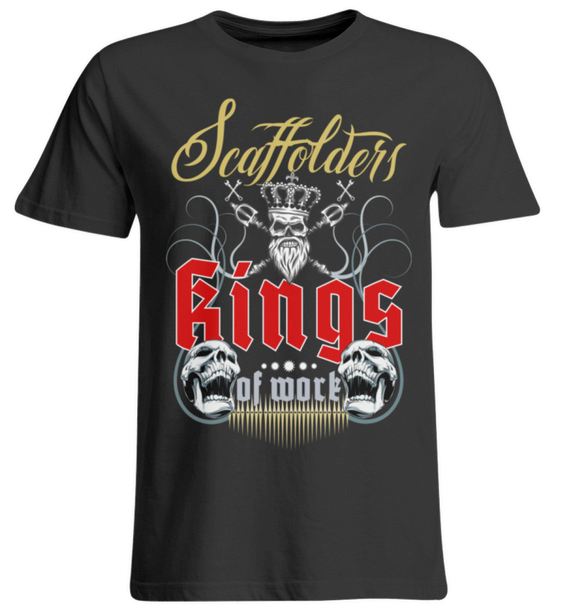 Gerüstbauer / Scaffolders Kings of Work  - Übergrößenshirt €24.95 Gerüstbauer - Shop >>