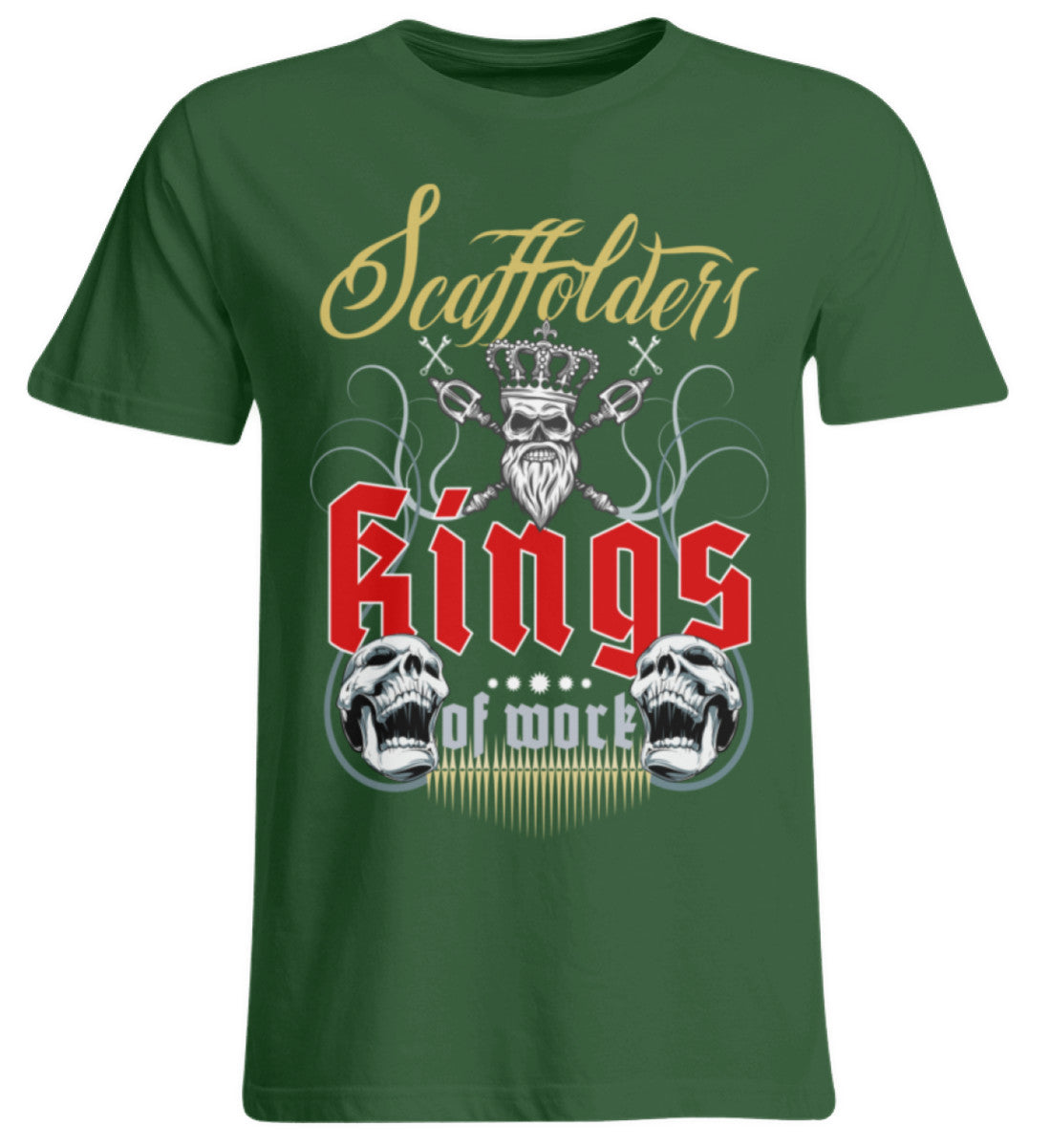 Gerüstbauer / Scaffolders Kings of Work  - Übergrößenshirt €24.95 Gerüstbauer - Shop >>