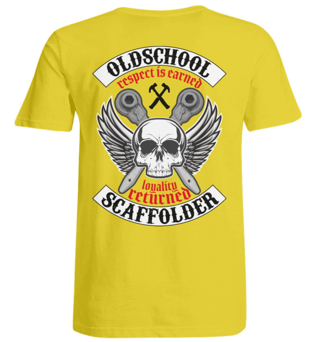 Oldschool Scaffolder / Respect  - Übergrößenshirt €26.95 Gerüstbauer - Shop >>