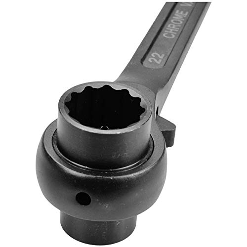 Gerüstbauratsche 19/22 mm Gerüstbauknarre Ratschenschlüssel