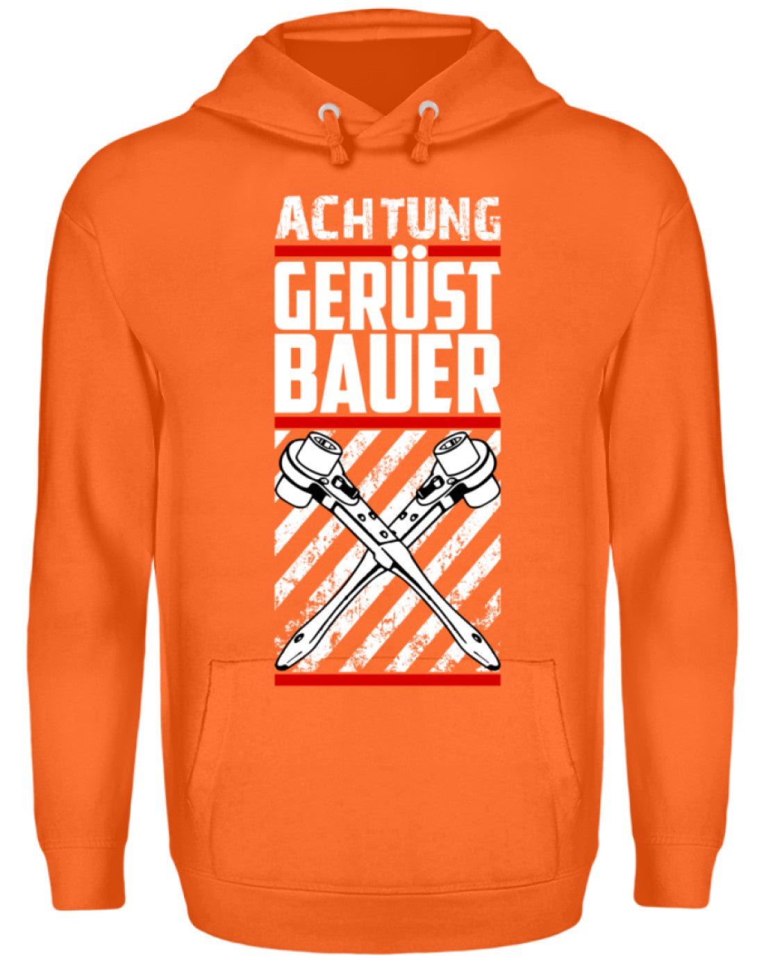 ACHTUNG Gerüstbauer  - Unisex Kapuzenpullover Hoodie €34.95 Gerüstbauer - Shop >>