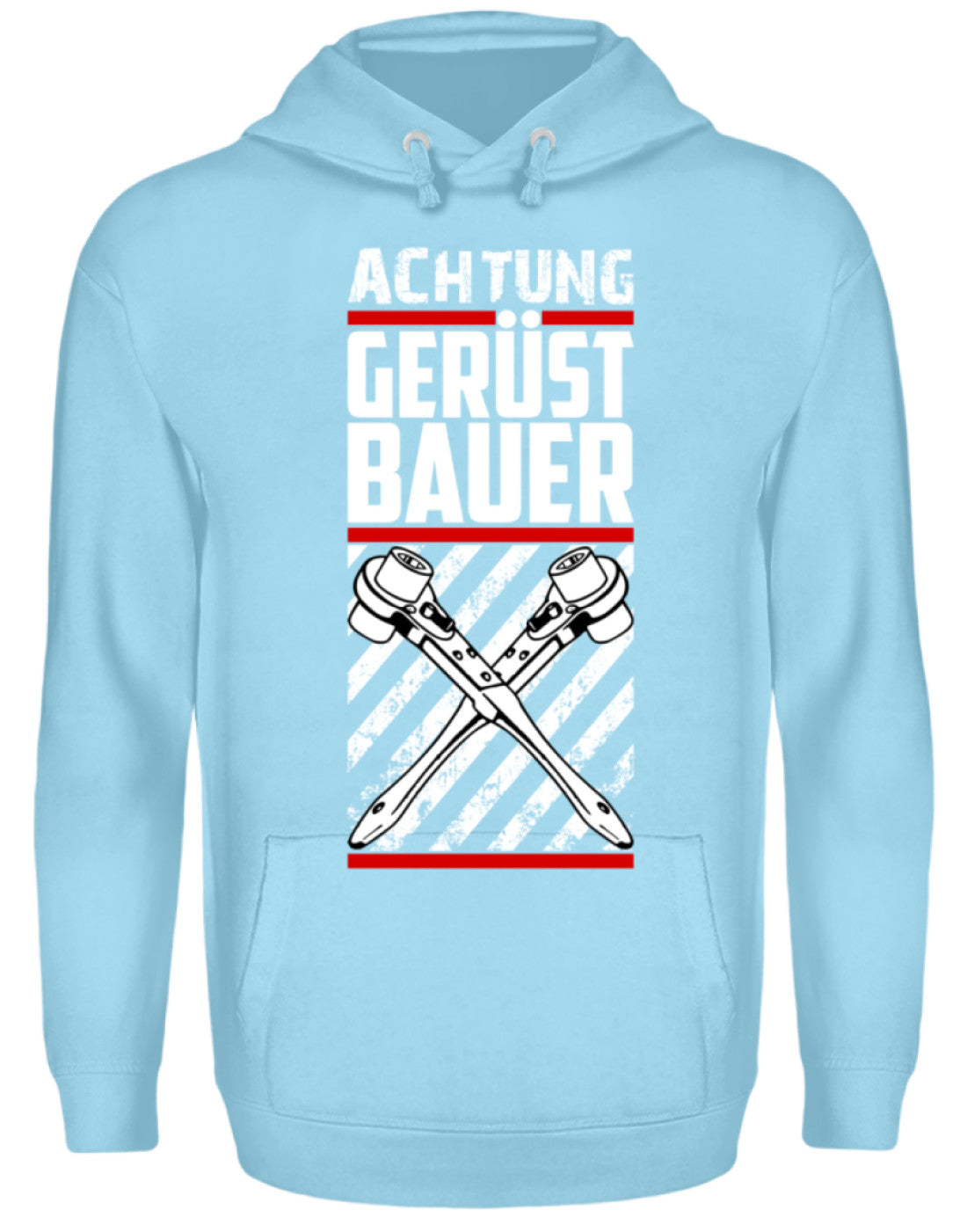 ACHTUNG Gerüstbauer  - Unisex Kapuzenpullover Hoodie €34.95 Gerüstbauer - Shop >>