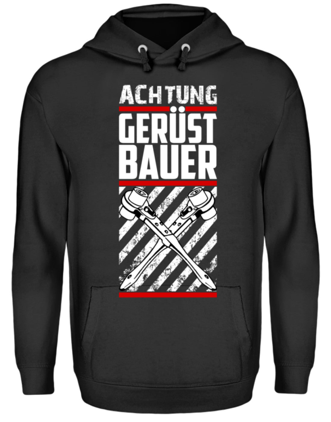 ACHTUNG Gerüstbauer  - Unisex Kapuzenpullover Hoodie €34.95 Gerüstbauer - Shop >>