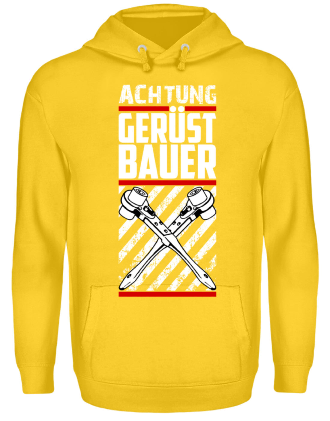 ACHTUNG Gerüstbauer  - Unisex Kapuzenpullover Hoodie €34.95 Gerüstbauer - Shop >>