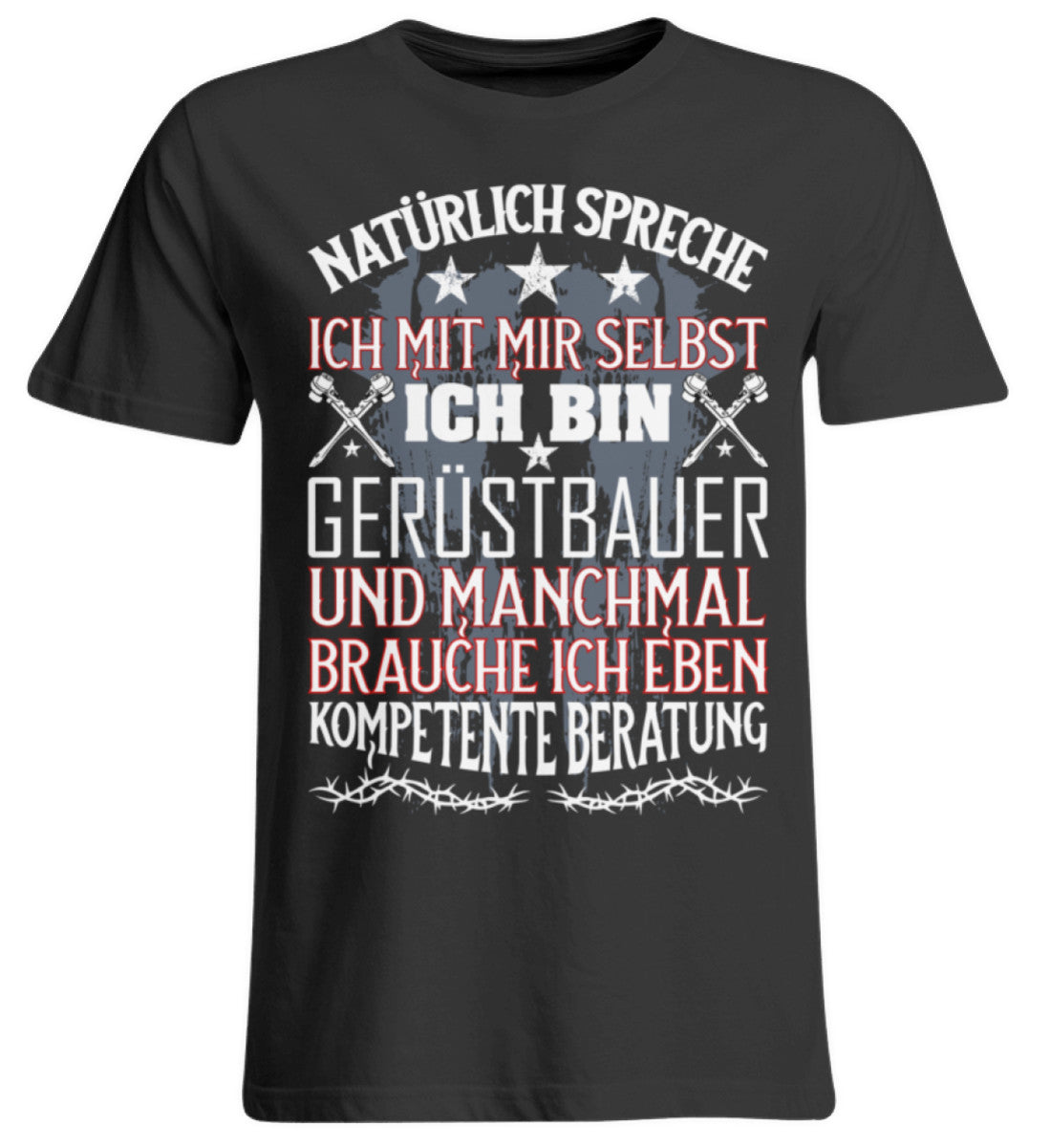 Gerüstbauer KOMPETENTE BERATUNG  - Übergrößenshirt €24.95 Gerüstbauer - Shop >>