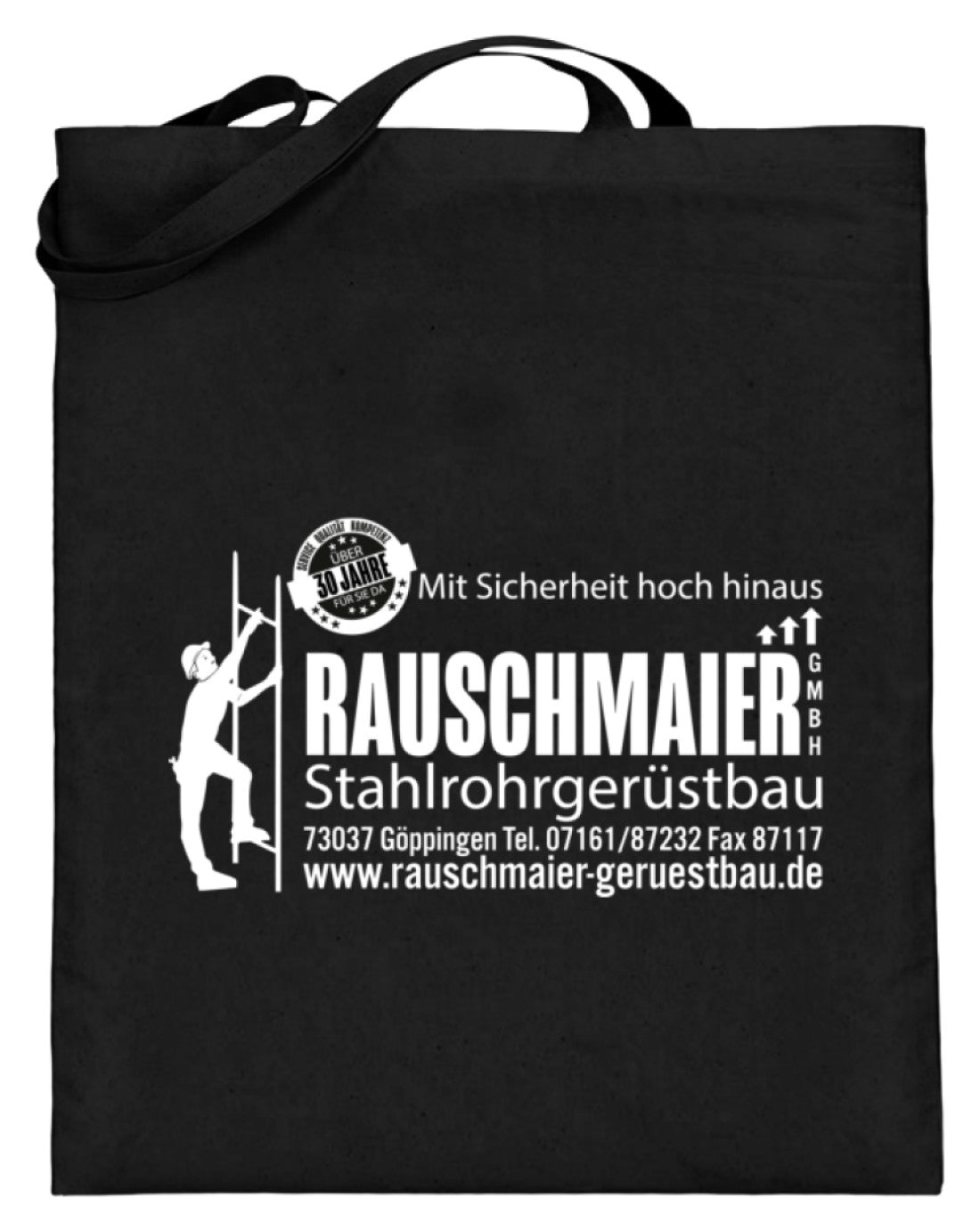 Gerüstbau Rauschmaier  - Jutebeutel (mit langen Henkeln) €15.95 Gerüstbauer - Shop >>