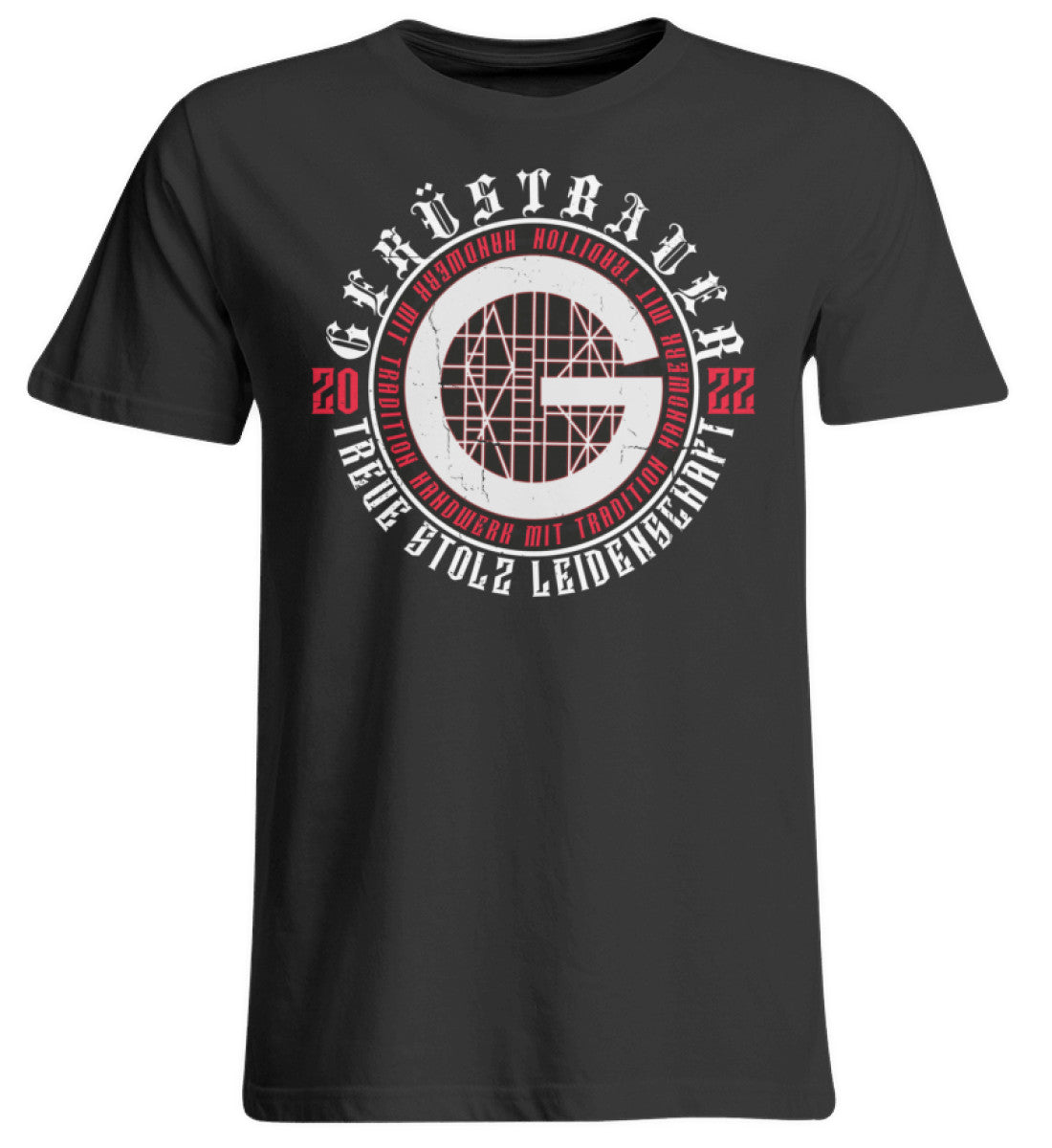 Gerüstbauer Übergrößenshirt 2022 / www.geruestbauershop.de