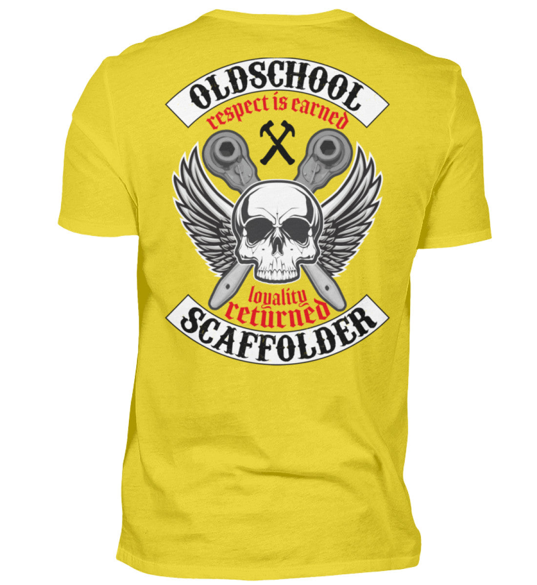 Gerüstbauer T-Shirt / Oldschool Scaffolder / Respect €24.95 Gerüstbauer - Shop >>