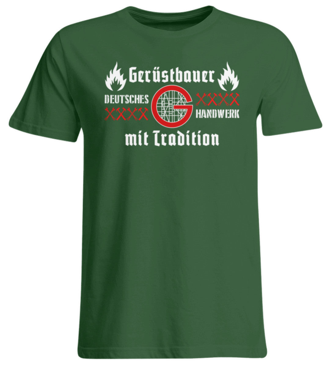 Gerüstbauer Handwerk mit Tradition  - Übergrößenshirt €24.95 Gerüstbauer - Shop >>