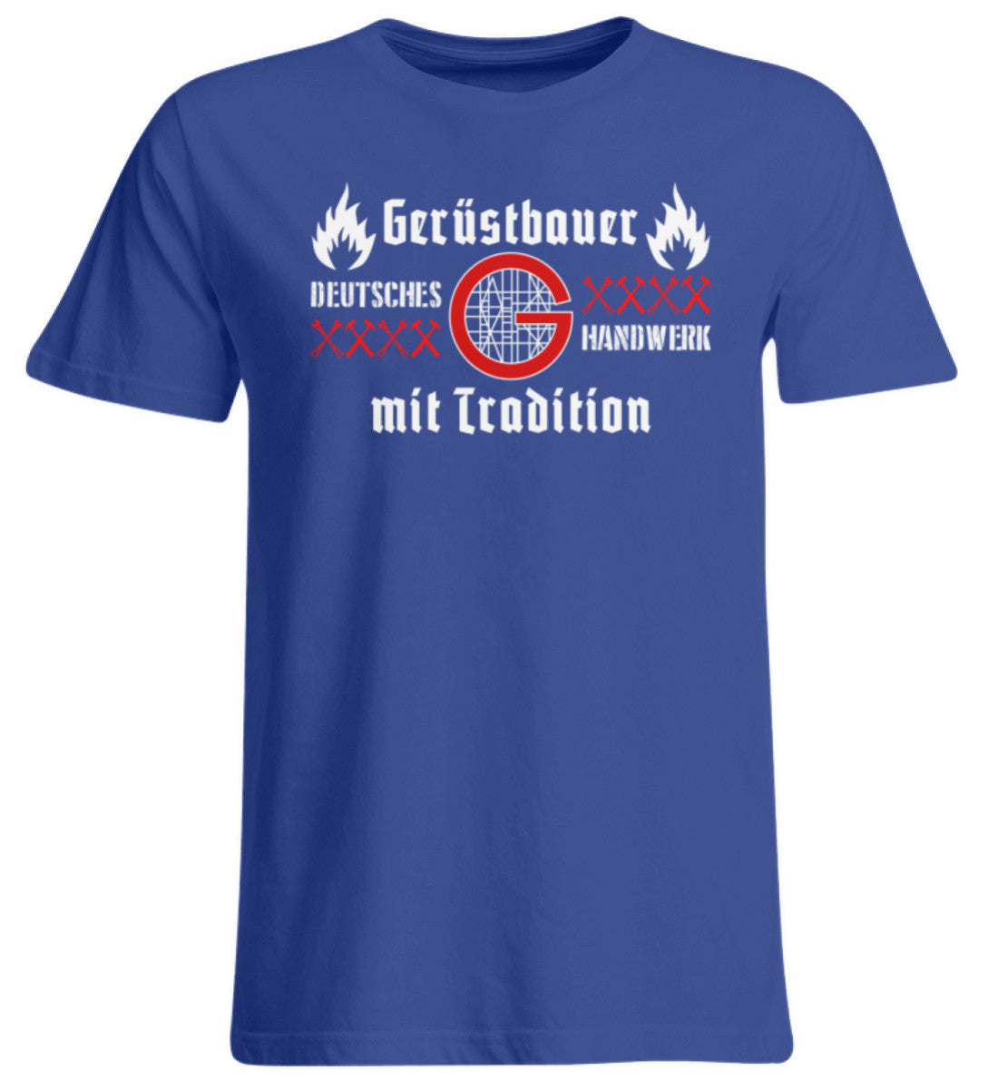 Gerüstbauer Handwerk mit Tradition  - Übergrößenshirt €24.95 Gerüstbauer - Shop >>