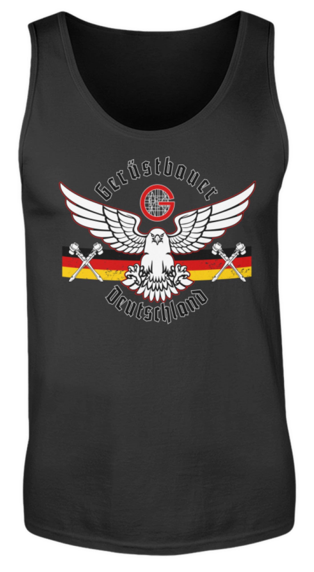 Gerüstbauer Deutschland  - Herren Tanktop €21.95 Gerüstbauer - Shop >>