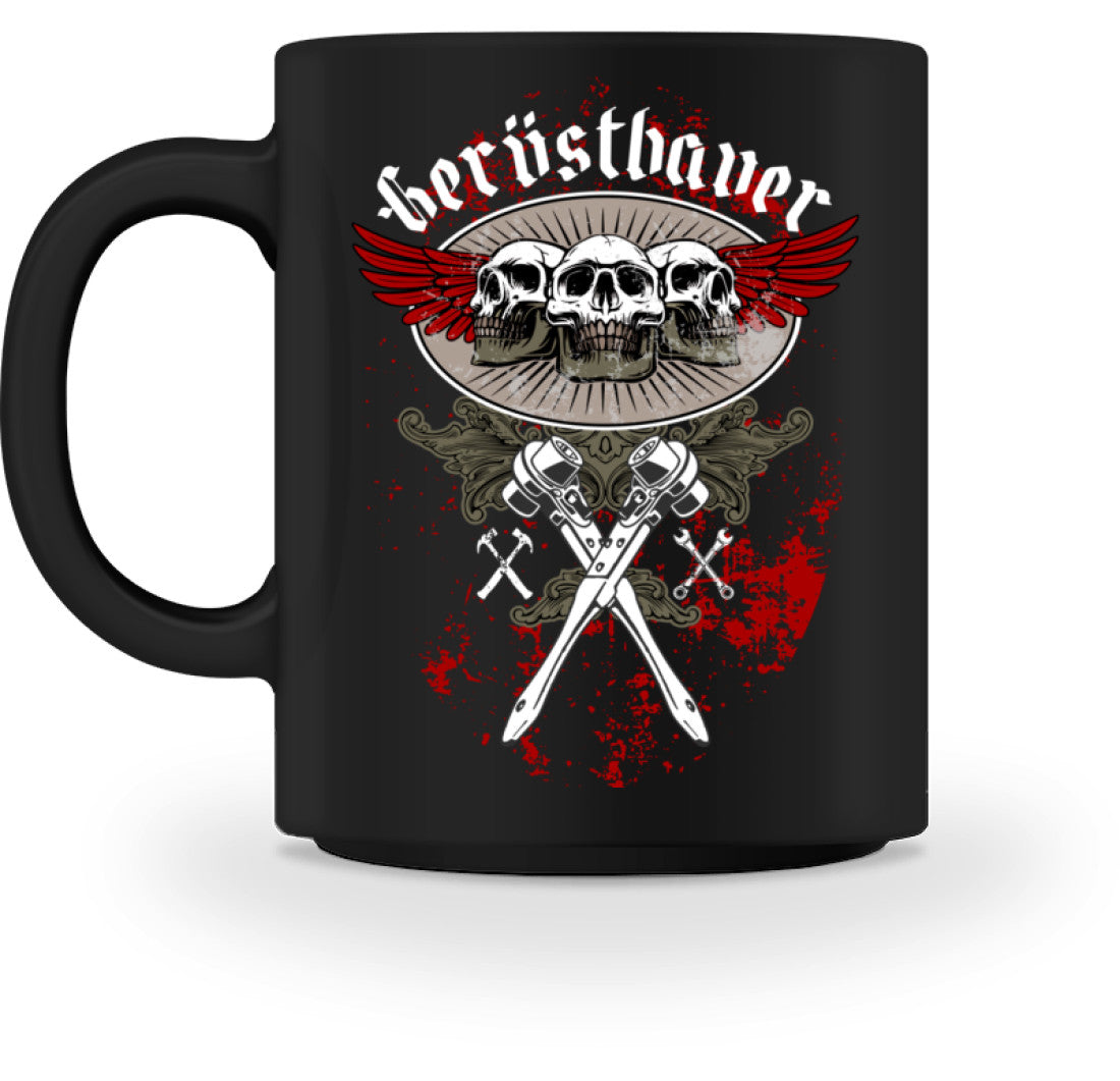 Gerüstbauer Skull  - Tasse €18.95 Gerüstbauer - Shop >>