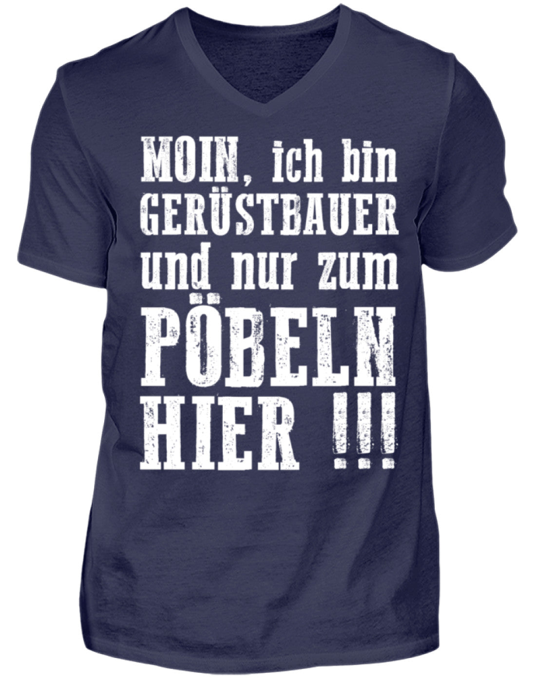 Gerüstbauer   - Herren V-Neck Shirt €21.99 Gerüstbauer - Shop >>