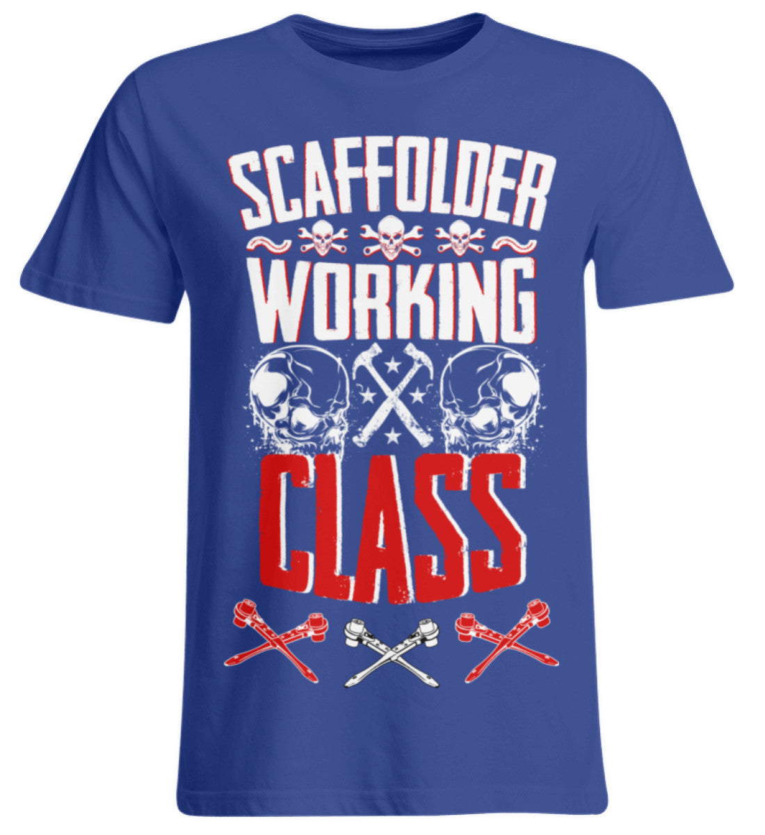 SCAFFOLDER WORKING CLASS  - Übergrößenshirt €24.95 Gerüstbauer - Shop >>