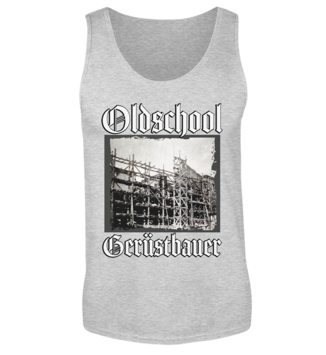 Oldschool Gerüstbauer Dirk  - Herren Tanktop €24.95 Gerüstbauer - Shop >>