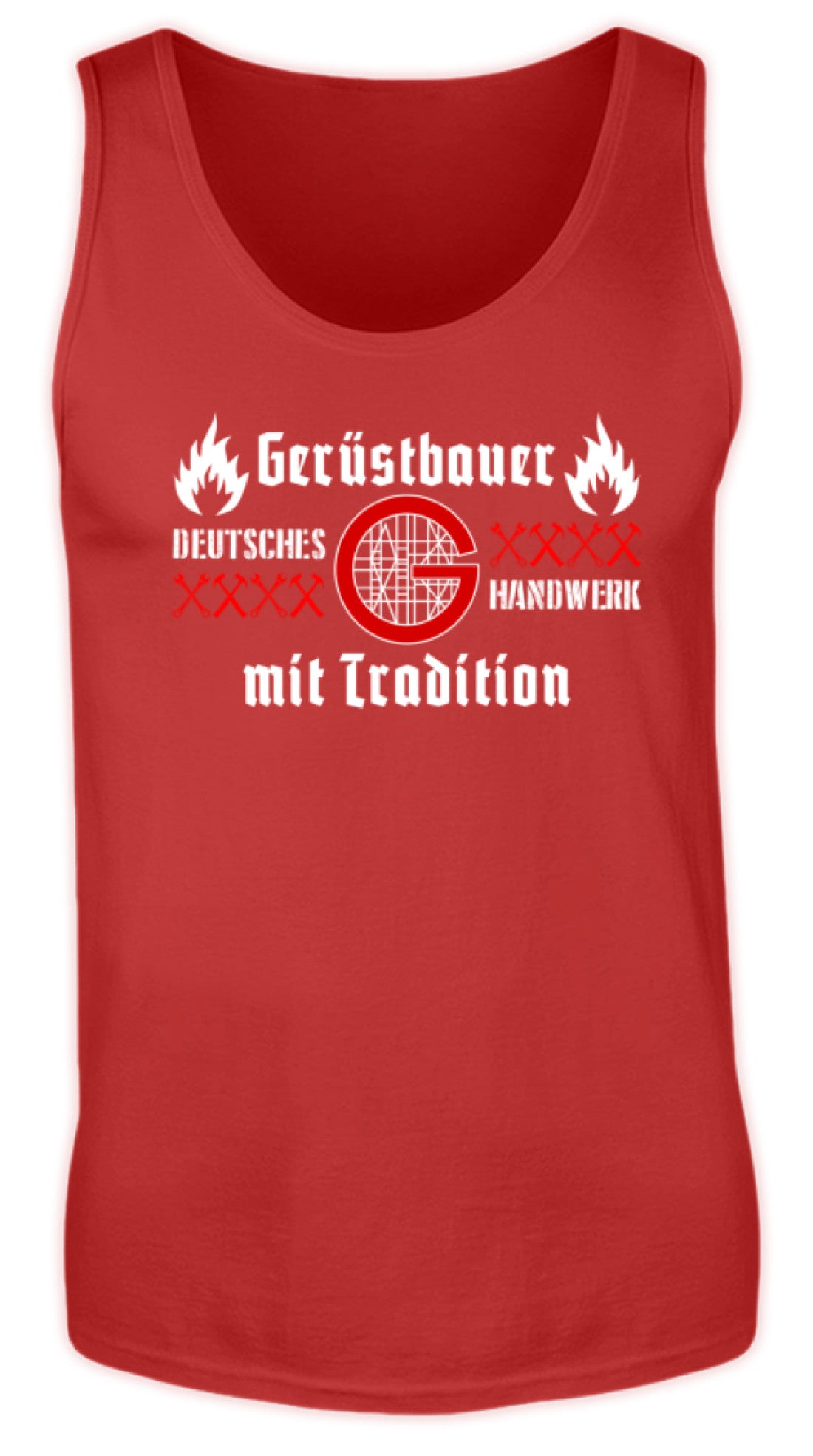 Gerüstbauer Handwerk mit Tradition  - Herren Tanktop €19.95 Gerüstbauer - Shop >>