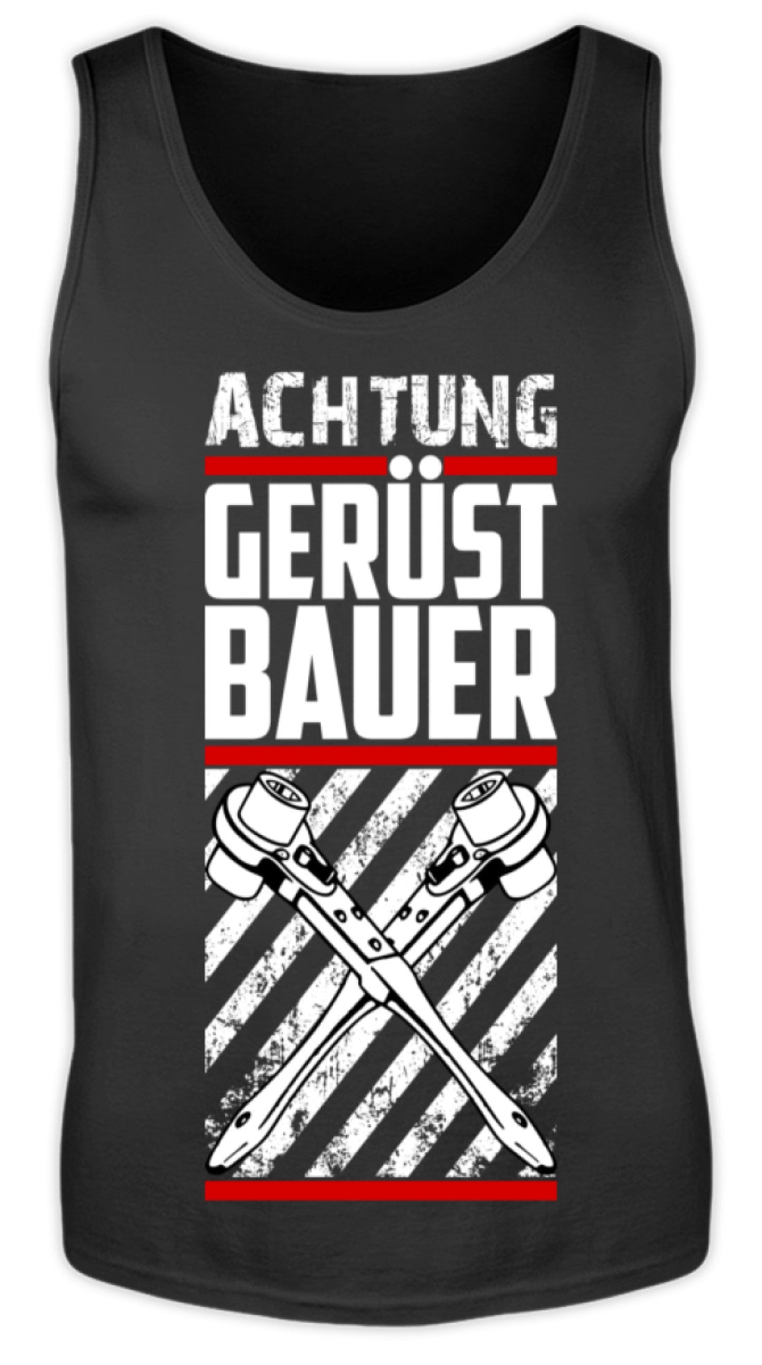 ACHTUNG Gerüstbauer  - Herren Tanktop €19.95 Gerüstbauer - Shop >>