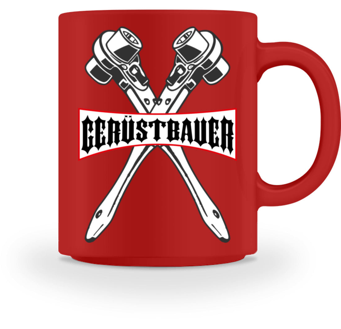 Gerüstbauer / Ratsche  - Tasse €18.95 Gerüstbauer - Shop >>