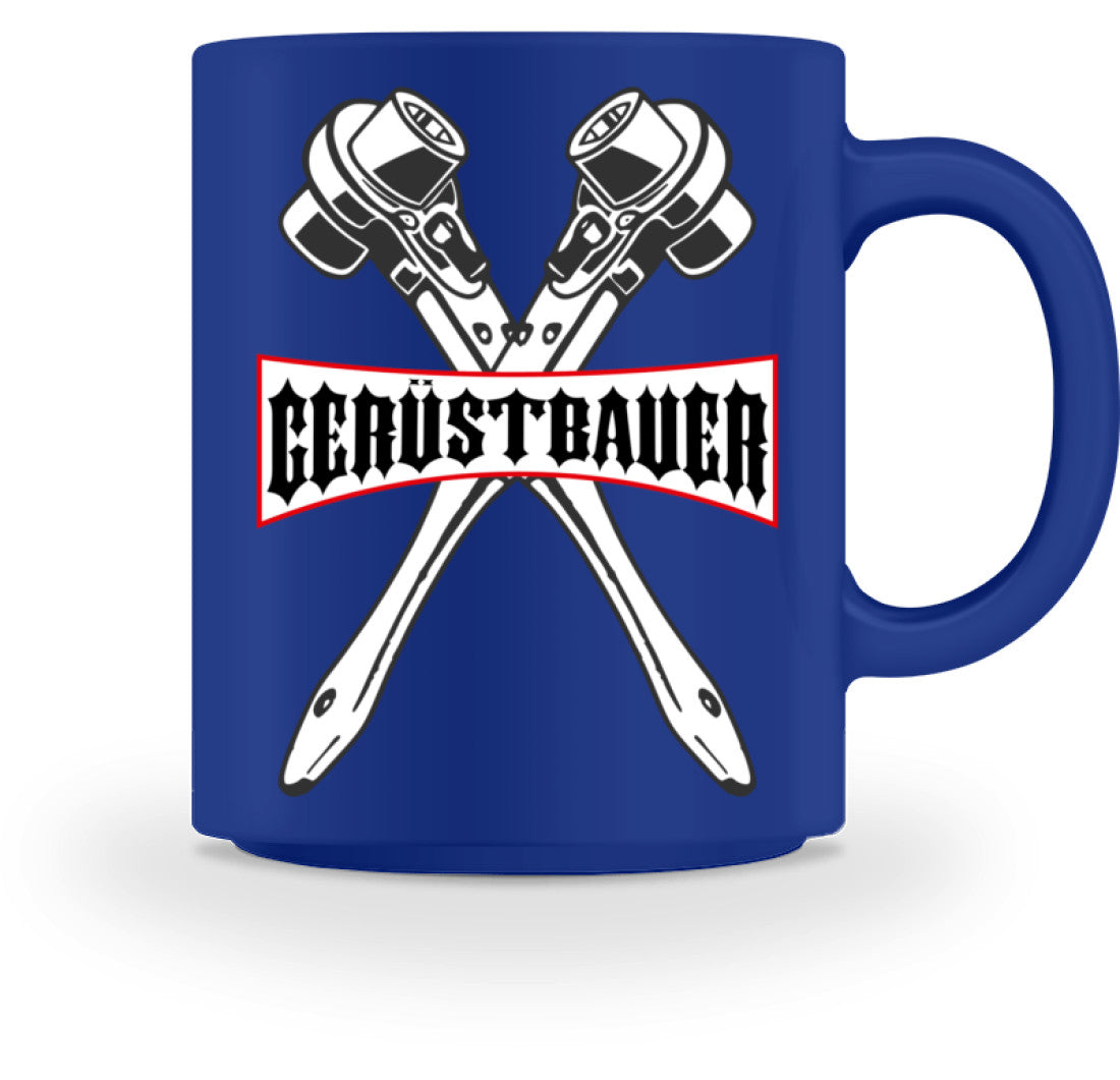 Gerüstbauer / Ratsche  - Tasse €18.95 Gerüstbauer - Shop >>