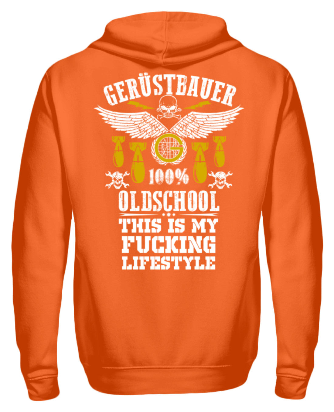 Oldschool Gerüstbauer  - Unisex Kapuzenpullover Hoodie €39.95 Gerüstbauer - Shop >>